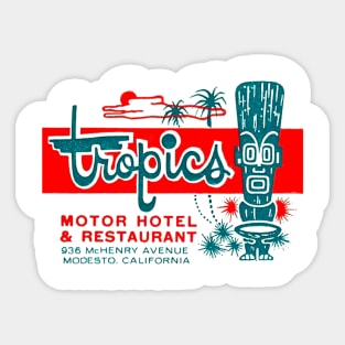 The Tropics Sticker